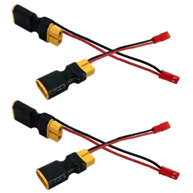 Lsy-2024-005 Linsyrc Xt60 Male Female Connector Adapter 20awg 10cm Cable For Rc Drone Battery