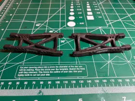 2132 Losi Team Graphite Rear Suspension Arms Xxxcr