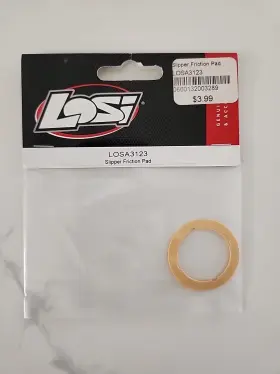 3123 Losi Vintage Rc Friction Slipper Pad Disc Tan 1 Refurbished