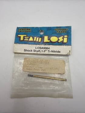 Losi 5064 Vintage Rc 1.0 Inch Tini Shock Shaft Steel Gold 1 B126