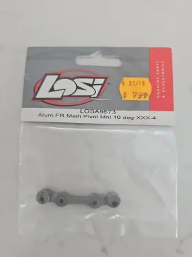 9673 Losi Vintage Rc Xxx4 Series 10 Front Main Pivot Mount Aluminum 1