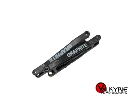 9700 Losi Vintage Rc Xxx Series Front Arms Plastic Graphite 2 Mismatched Used