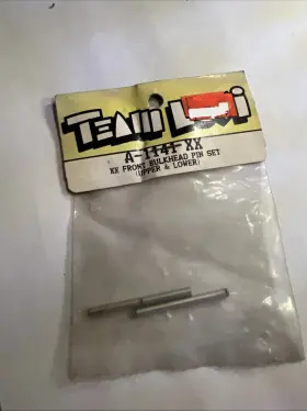 A-1141 Losi Vintage Team Rc Part No. Xx Front Bulkhead Pin Set Upper And Lower