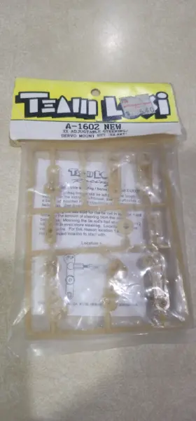 A-1602 Losi Team 1602 Xx Xxt New Steering / Servo Mount Set Vintage