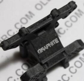 Losi A-9843 Team Sw Street Weapon Front Shock Tower Plastic Black Graphite