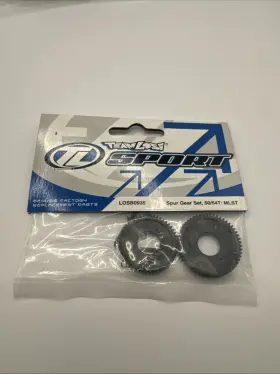 B0935 Losi Rc Mlst 50 / 54 Tooth Spur Gear Set Plastic Black