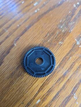 Losi B1922 Rc Mini 8 Eight 8ight 58t 58 T Tooth Spur Gear Plastic Black Losb192