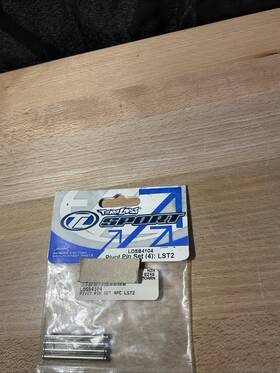 Losi B4104 Rc Lst2 Hinge Pins Steel Silver 4 Losb4104