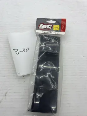 B8150 Losi Rc Lst Lst2 Aft Series Wing Set Plastic Black