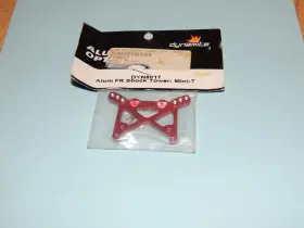 Dyn8017 Losi Mini-t Aluminum Dynamite Front Shock Tower Red