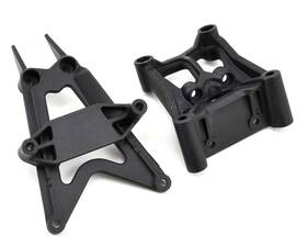 Losi Los231007 Baja Rey Front Upper Arm/shock Mount And Rear Chassis Brace