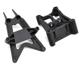 Los231007 Losi Baja Rey Front Upper Arm/shock Mount And Rear Chassis Brace