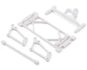 Los-2404 Losi Los2404 22s Sprint Front Wing Mount Set White