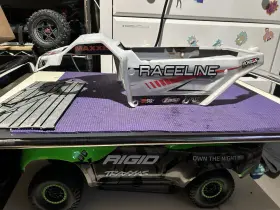 Los250037 Losi Body Raceline Wheels Superrockrey Super Rock Rey Basher