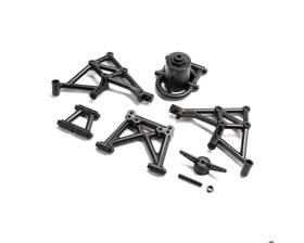 Losi Los250056 8x Super Lasernut Rear Cage