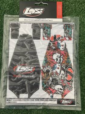 Losi Los311011 Mini-t 2.0 1/18 Pre-cut Chassis Protective Sheet 2