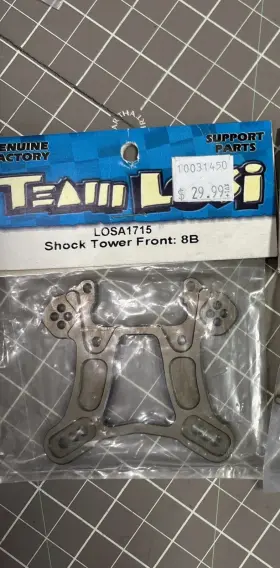 Losa1715 Losi Team Racing Losa 1715 Aluminum Front Shock Tower 8 B Buggy
