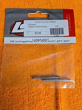 Losi Losa2007 Front Inner Hinge Pins. Xxt Xxx Xxxt Speed T Snt New