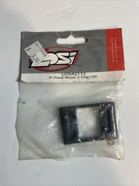 Losa2113 Losi Team Losa 2113 Rear Pivot Block 2 Deg Xxxcr