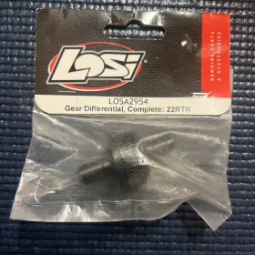 Losa2954 Losi 22rtr Complete Gear Differential New 22 1.0 2.0 3.0 4.0
