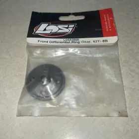Losa3509 Losi Losa 3509 Front Differential Diff Ring Gear 43t 8b