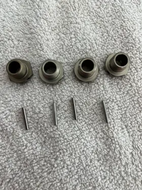 Losa3530 Losi Hard Anodized Wheel Hexes 4 Without The Nuts