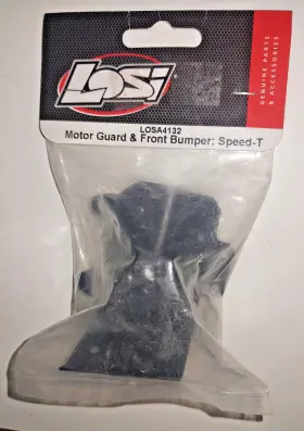Losa4132 Losi Rc Motor Guard And Front Bumper Speed -t