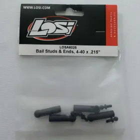 Losa6025 Losi Ball Studs And Ends 4-40 X .215 Inch New Losa6025 Losi Ball Studs And Ends 4-40 X .215 Inch New