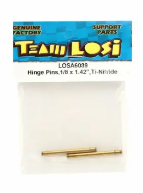 Losa6089 Losi Vintage 1/8 X 1.42 Inch Titanium Nitride Hinge Pins 6089 Xxx Cr Bk2 Buggy Xxx-t