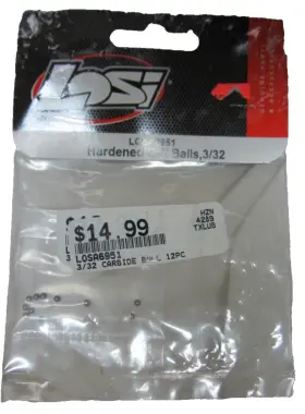 Losa6951 Losi Team Hardened Diff Ball 3/32 Inch