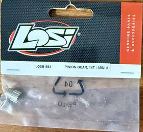 Losi Losb1863 Part #losb1863 Pinion Gear 14t Mini 8ight Nisp