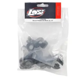 Losb2855 Losi Plastic Shock Part Set With Pivot Ball