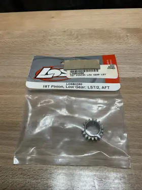 Losb3350 Losi 18t Pinion Gear Lst Rc Vehicle Metallics 1 8 Model