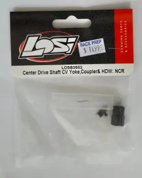 Losb3582 Losi Night Crawler 2.0 Center Drive Shaft Cv Yoke And Coupler