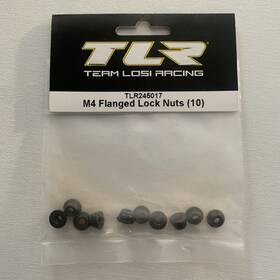 Losi Tlr245017 Team M4 Flanged Lock Nuts New