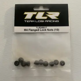 Tlr245017 Losi Team M4 Flanged Lock Nuts New