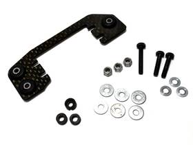 Ma 0586-5 X Cell Graphite Elevator Plate With Hardware Miniature Aircraft
