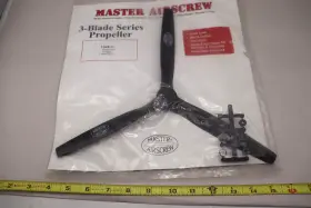 Ma1380t Master Airscrew 13x8 3 - Blade Series Glass Filled Nylon Propeller 33x20 Cm Nos