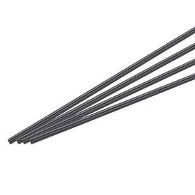 Meccanixity Mea240116ee000751 4pack Carbon Fiber Rod 6mm X 300mm For Rc Airplane Kite Wing Tube Quadcopter Arm