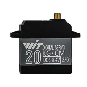 Servo-01 Mengjie 20kg Digital Servo High Torque Full Metal Gear Waterproof Steering Se