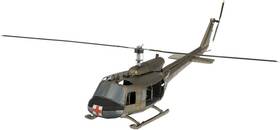 Metal Earth Me1003 Uh-1 Huey Helicopter Color 3d Model Kit Small Multicolor