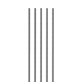 Metallixity 609044664324 5pcs Carbon Fiber Rod 2.5mmx300mm For Rc Plane Quadcopter Airplanes