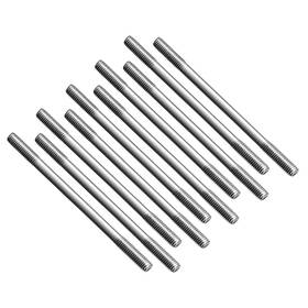 Metallixity 636939581220 10 X Pushrod Connector Stainless Steel Rod Linkage M3x45mm