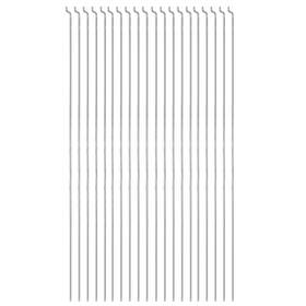 Metallixity 636939581251 20pack 1.5mm X 300mm Steel Z Pull/push Rods Parts For Rc Airplane Replacement