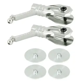 Mh-235c025bc Microheli Blade Revolution 235 Cp Main Grip With Thrust Bearings Mh-235c002 Mh-235c025bc Microheli Blade Revolution 235 Cp Main Grip With Thrust Bearings Mh-235c002