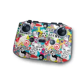Rc-n1 Mighty Skins 197560277222 Mightyskins Carbon Fiber Skin Compatible With Dji Controller - Sticker