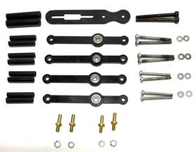 Miniature Aircraft 115-87 X Cell Ma G10 M3 Servo Doubler Kit For Futaba Servos