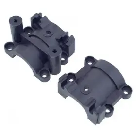 123-86 Miniature Aircraft X Cell Ma Plastic T/r Gear Box-boom Clamp Mount - Set
