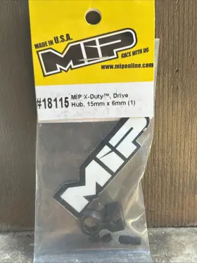 18115 Mip X-duty Drive Hub 15mm X 6mm 1 Nip