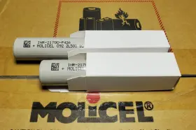 Inr-21700-p42a Molicel 2 Pack P42a 3.6v 45a 4200mah High-drain Flat Top Battery